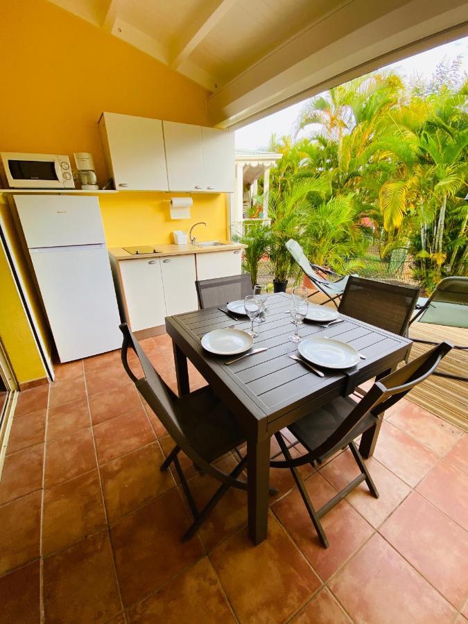 Maison Mitoyenne , Piscine,Citerne, Jardin, Parking, Plage Le Gosier  Luaran gambar